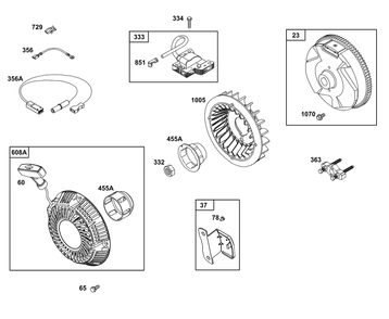 Part Location Diagram of 594754 Briggs and Stratton Wire-Stop